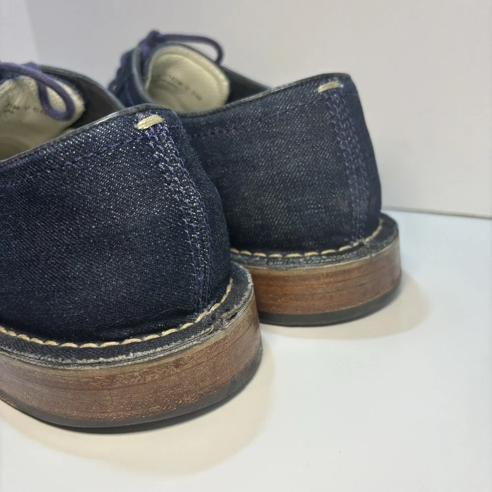 Cole Haan Grand OS Mens Oxfords Shoes Navy Blue Lace‎ Up Round Toe Low Top